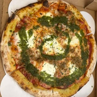 Sausage Burrata Pizza